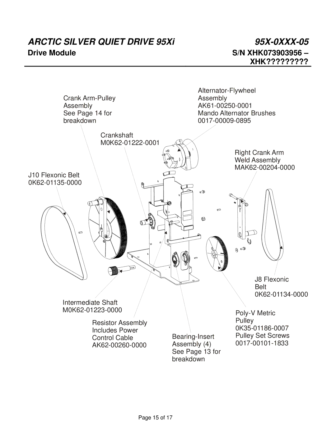 Life Fitness 95X-0XXX-05 manual Drive Module 