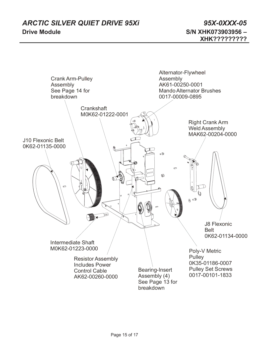 Life Fitness 95X-0XXX-05 manual Drive Module 