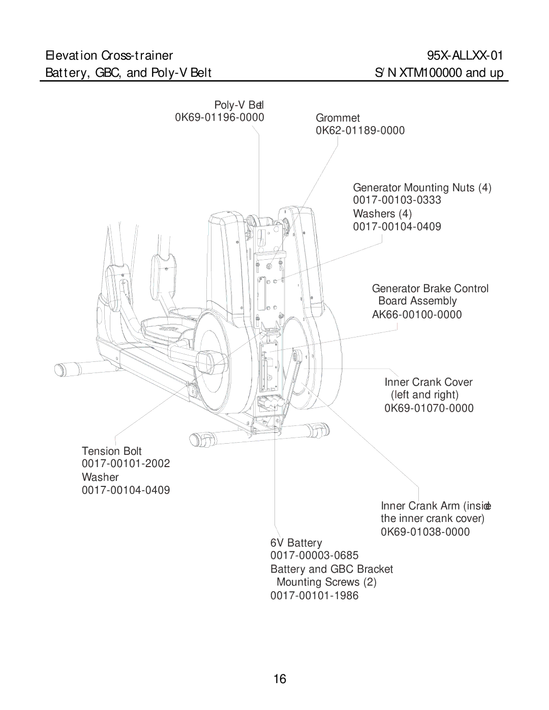 Life Fitness 95X-ALLXX-01 manual 