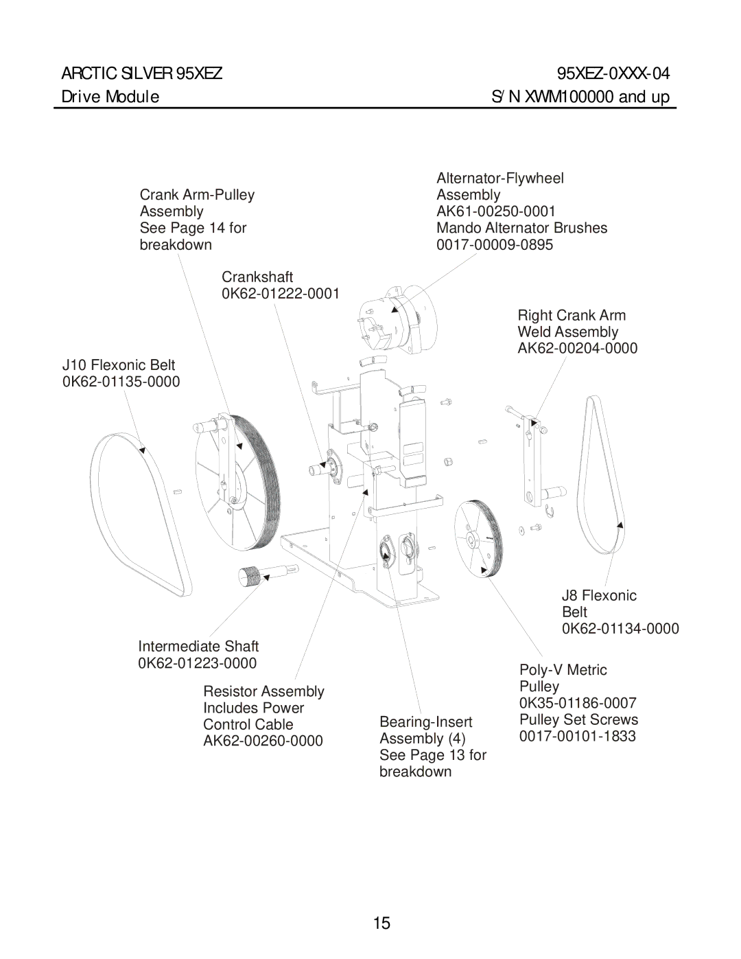 Life Fitness 95XEZ-0XXX-04 manual Drive Module 