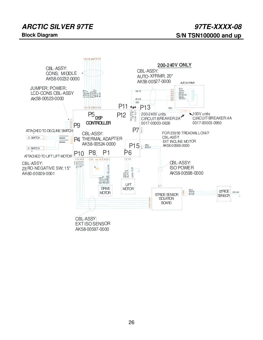 Life Fitness 97TE-XXXX-08 manual P12 