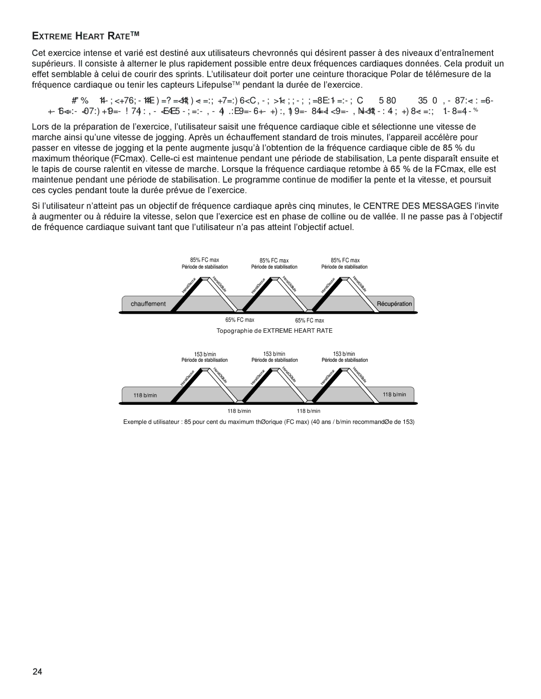 Life Fitness 97Ti manuel dutilisation ExTreme hearT raTeTm 