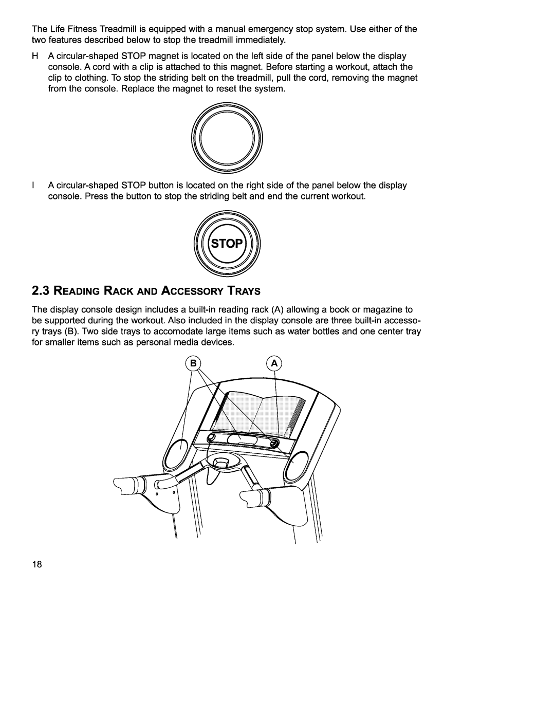 Life Fitness 97Ti operation manual 