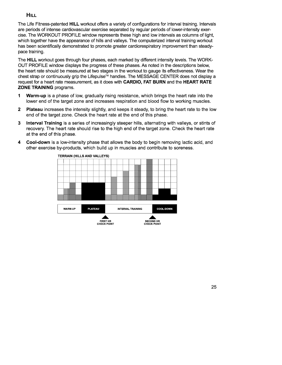 Life Fitness 97Ti operation manual 