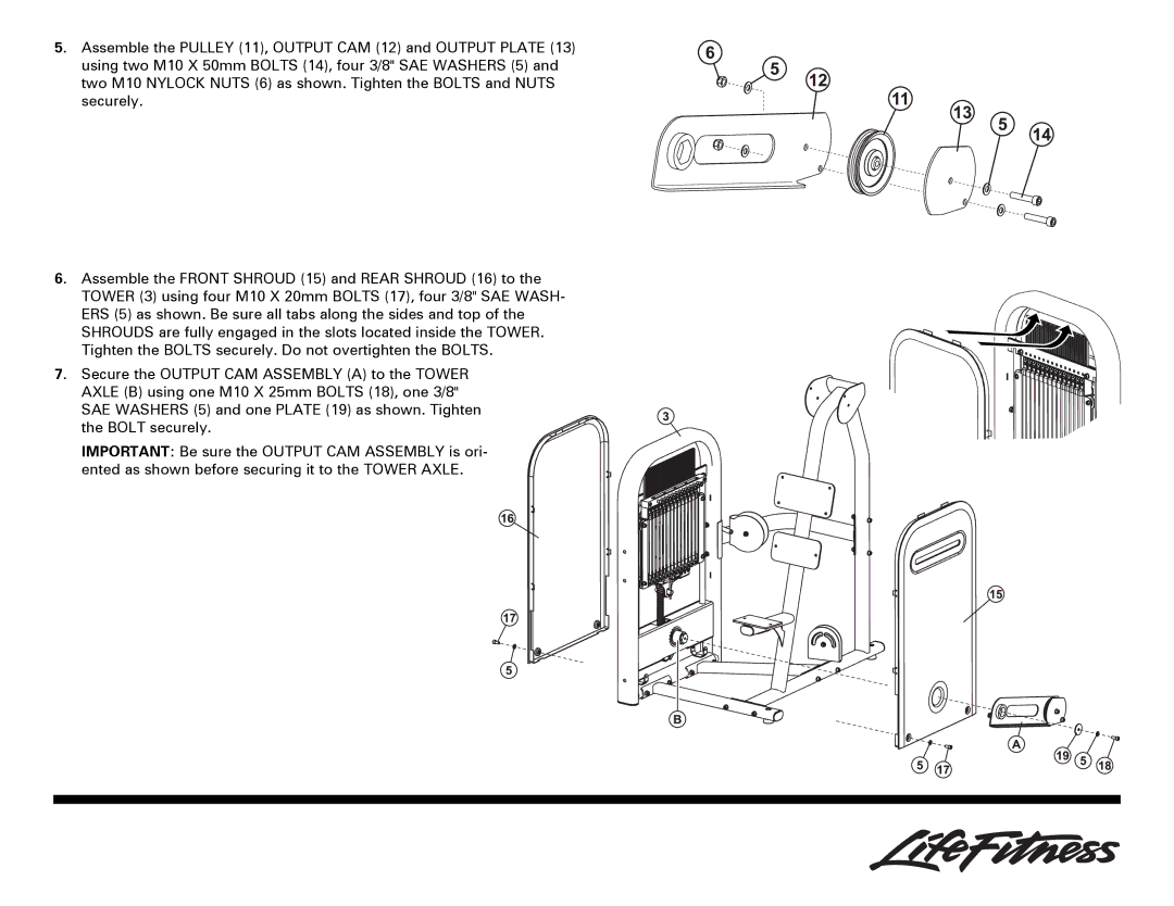 Life Fitness Ab Crunch manual 