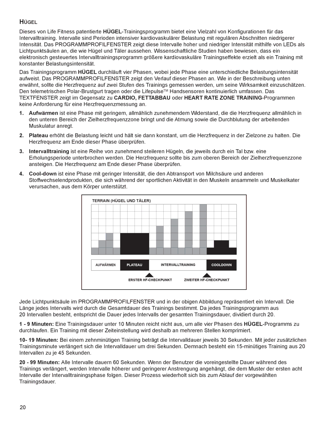 Life Fitness B099 manual HÜGel 