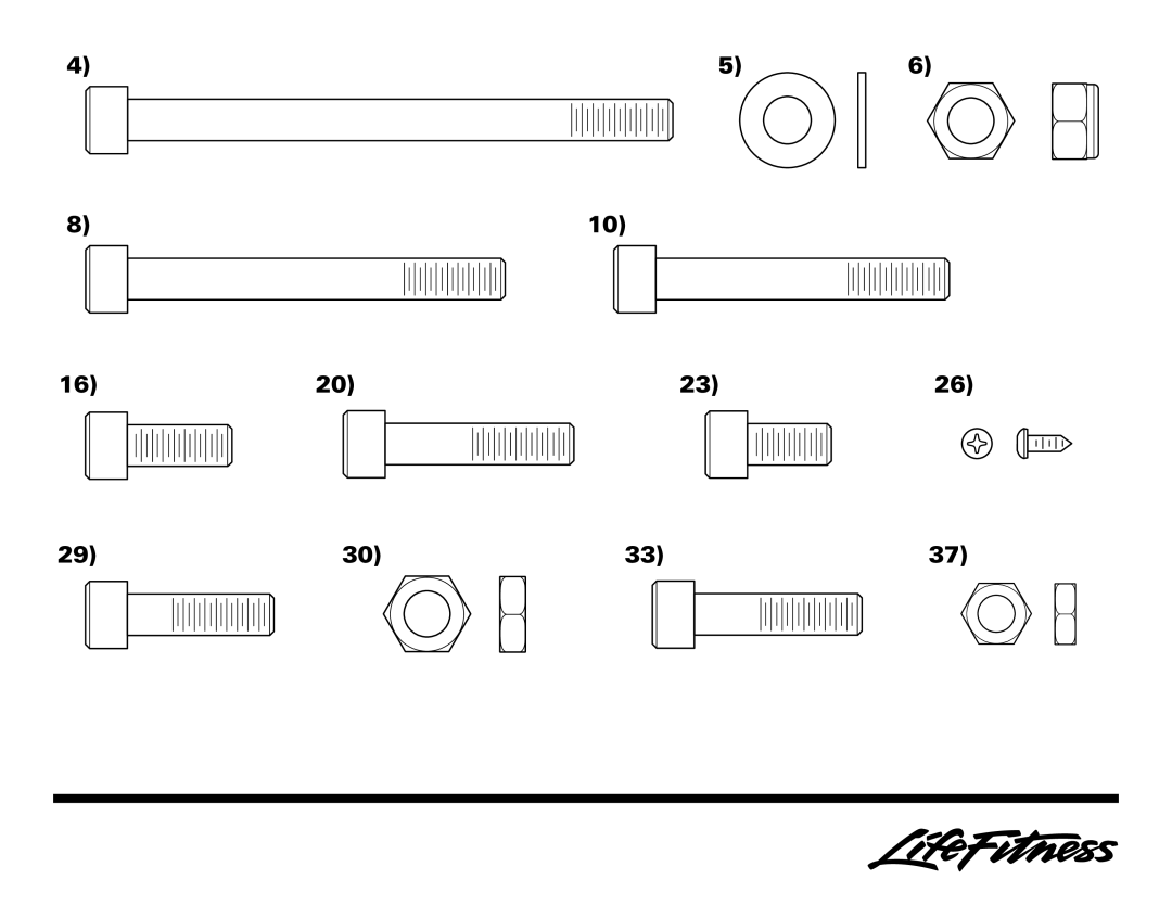 Life Fitness Chest Press manual 