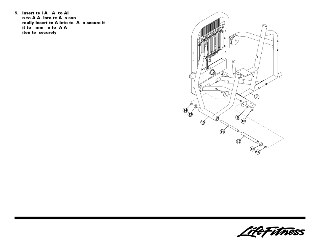 Life Fitness Chest Press manual 