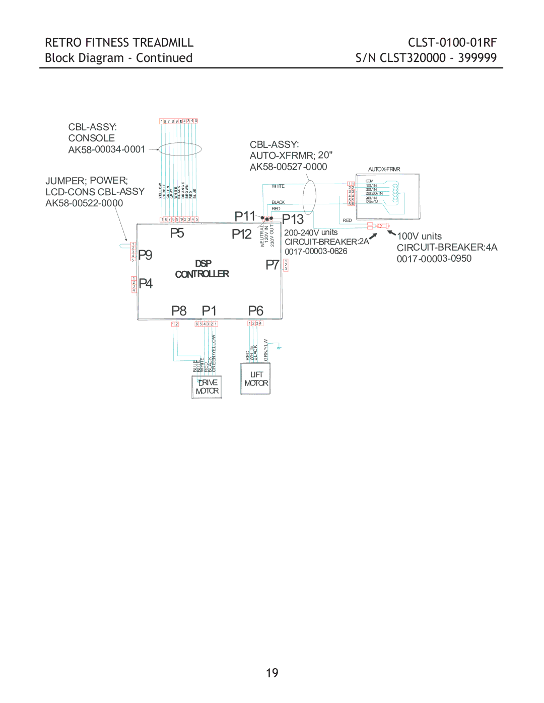 Life Fitness CLST-0100-01RF manual P13 