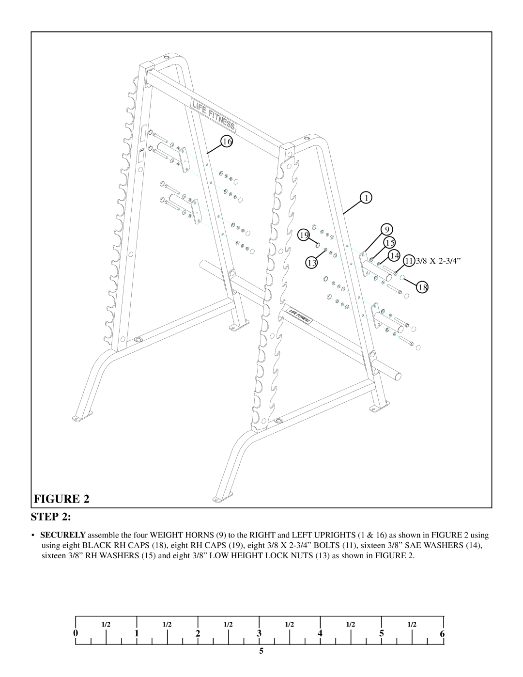 Life Fitness Club Machine manual Step 