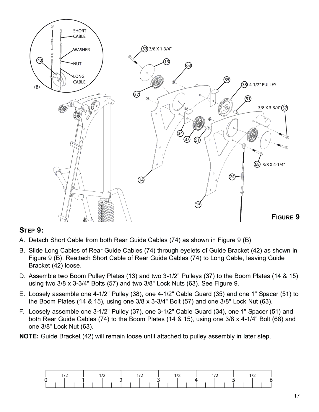 Life Fitness CM3 manual Step 