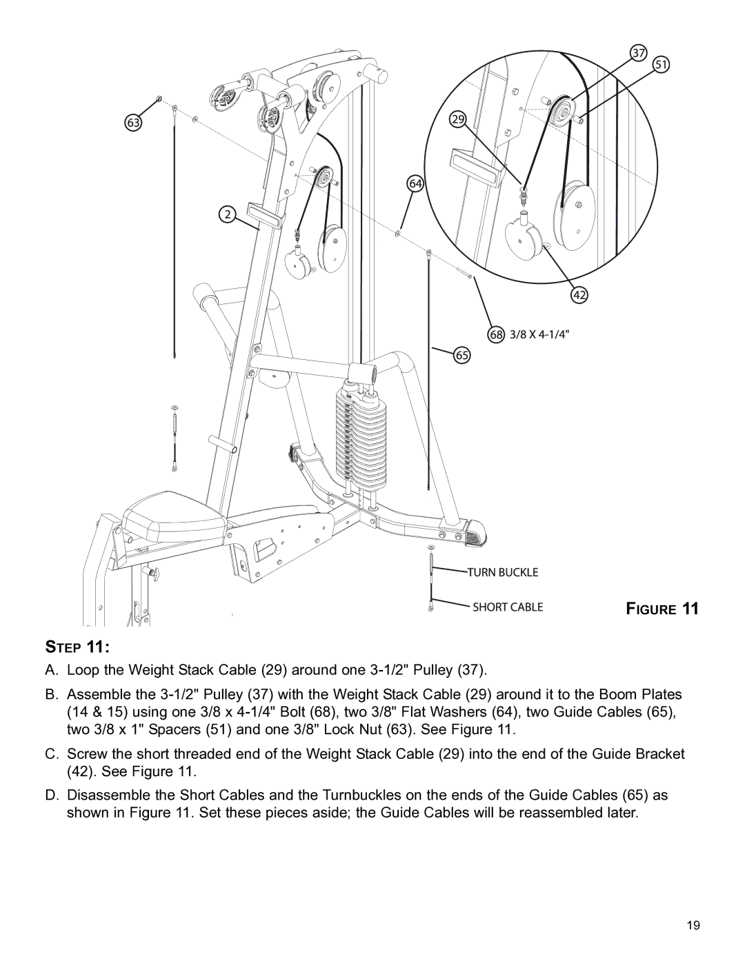 Life Fitness CM3 manual Step 