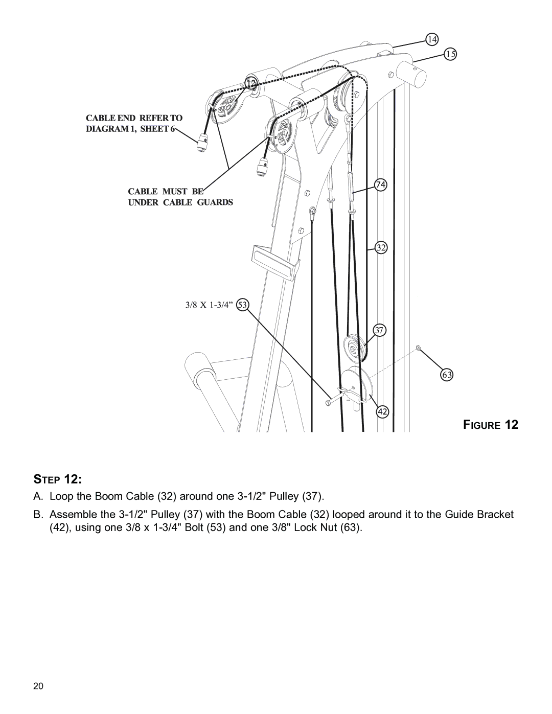 Life Fitness CM3 manual Step 