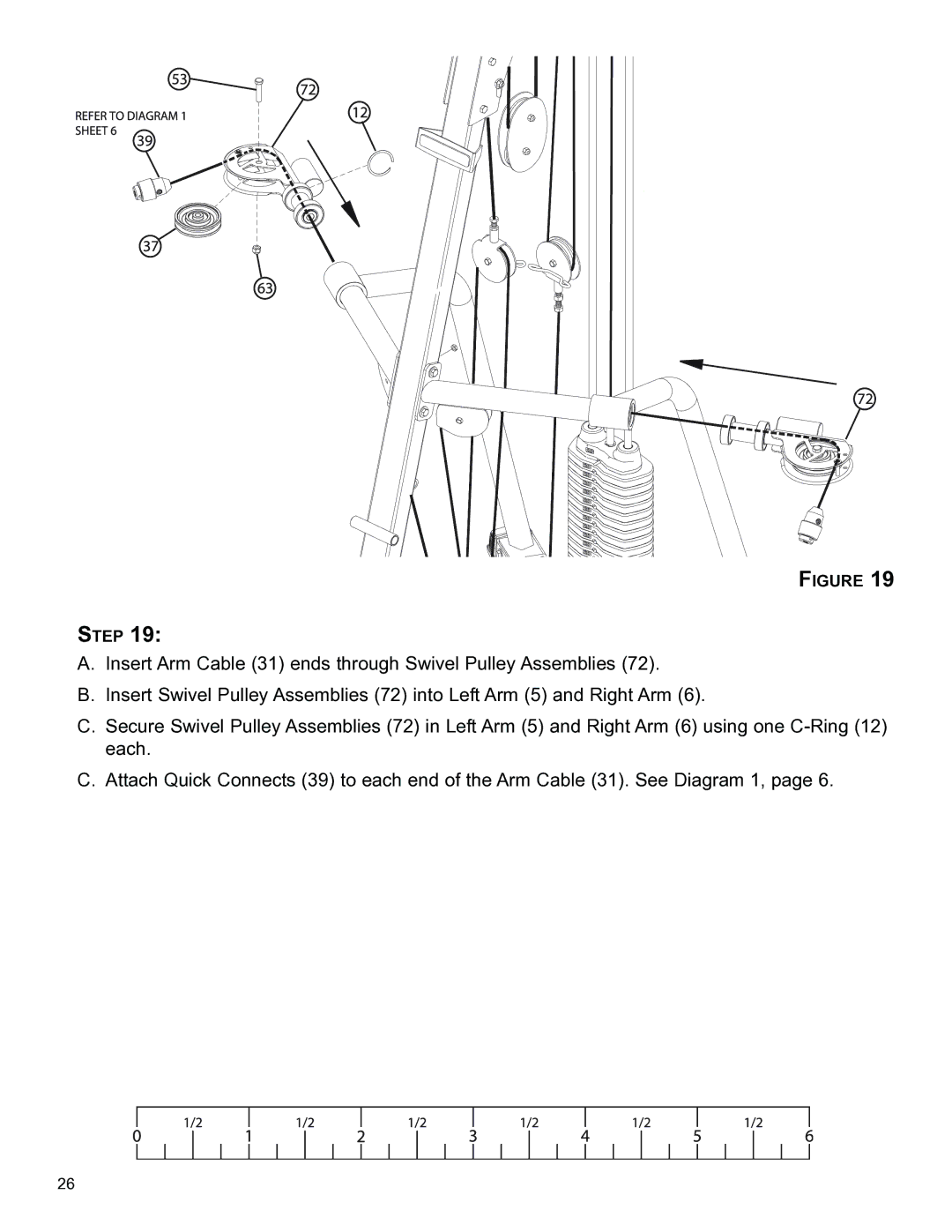 Life Fitness CM3 manual Step 