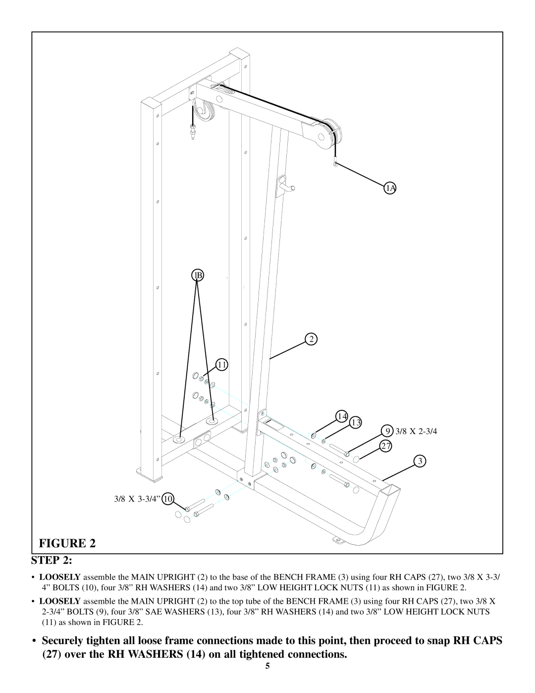 Life Fitness CSLAT manual X 2-3/4 