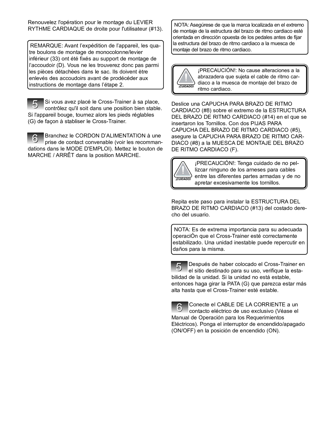 Life Fitness CT9500 installation manual 