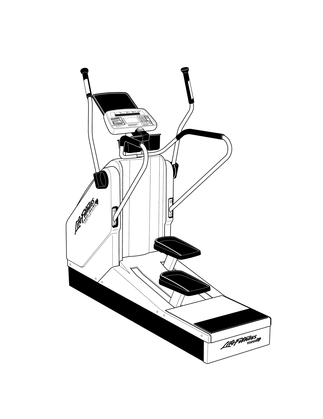 Life Fitness CT9500 installation manual 