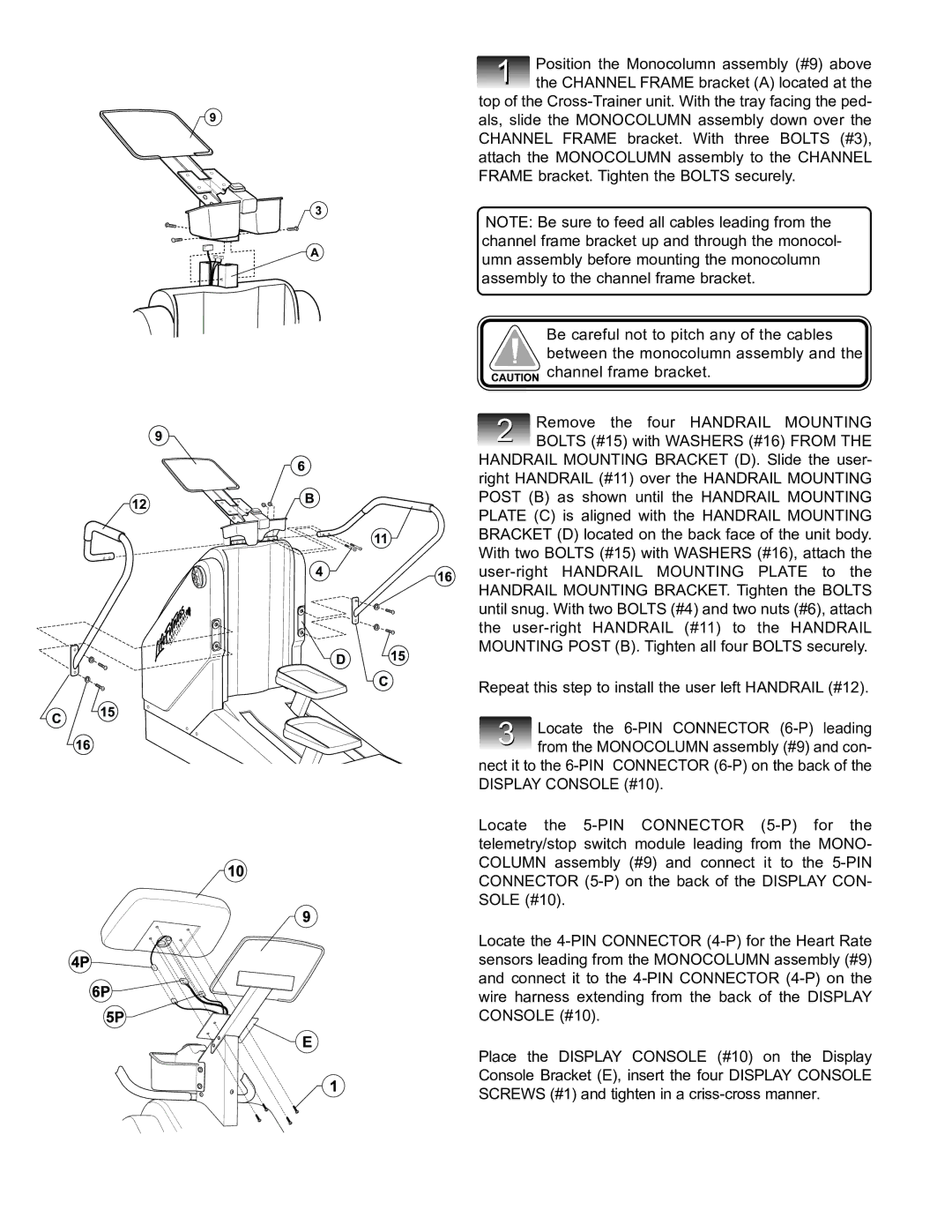 Life Fitness CT9500 installation manual 