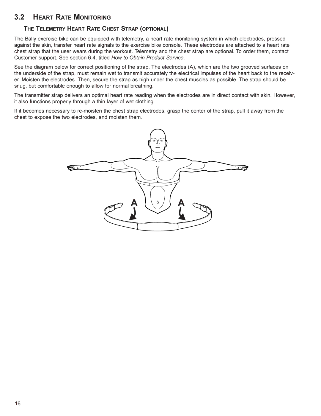 Life Fitness CR300, CU300 user manual Heart Rate Monitoring 