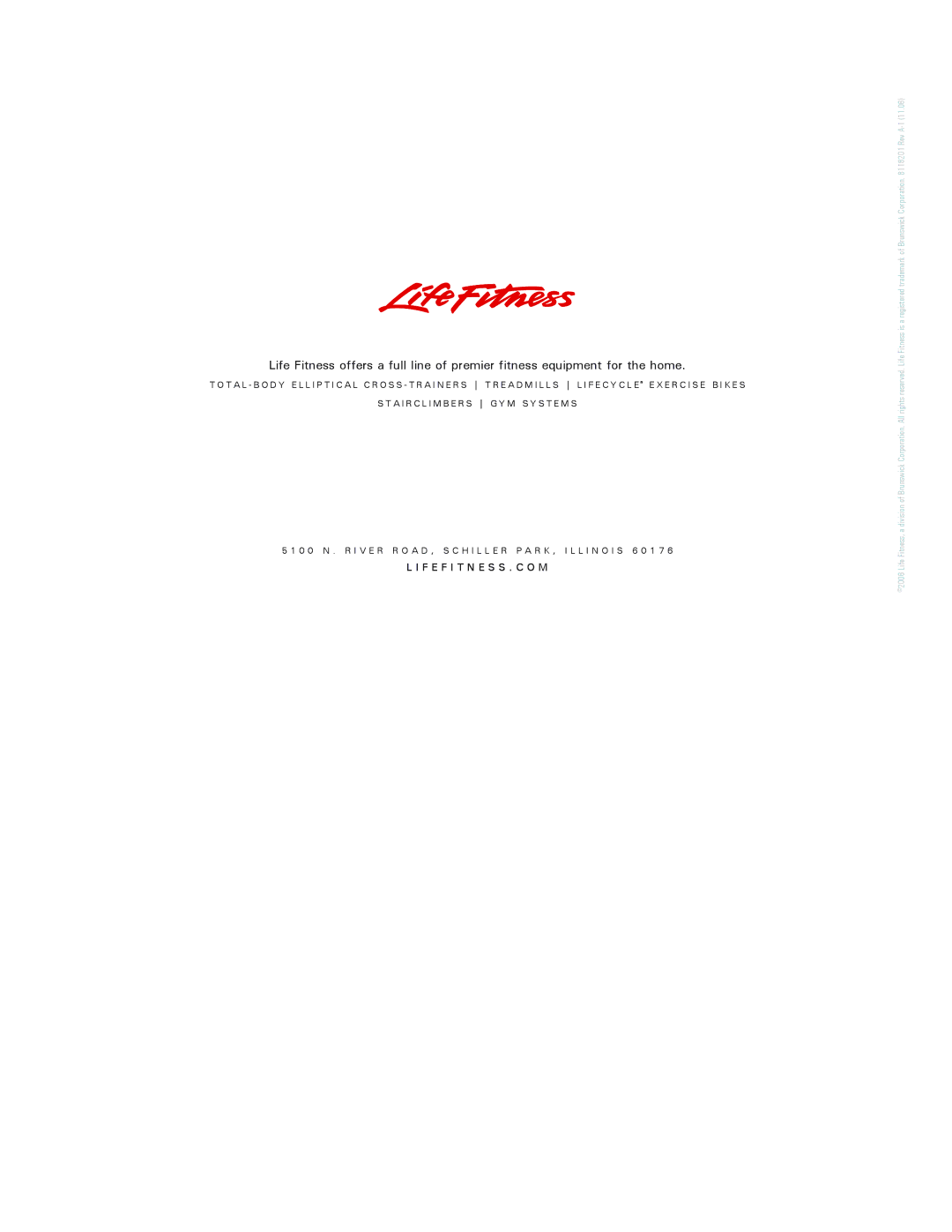 Life Fitness Elliptical Trainer manual F E F I T N E S S . C O M 