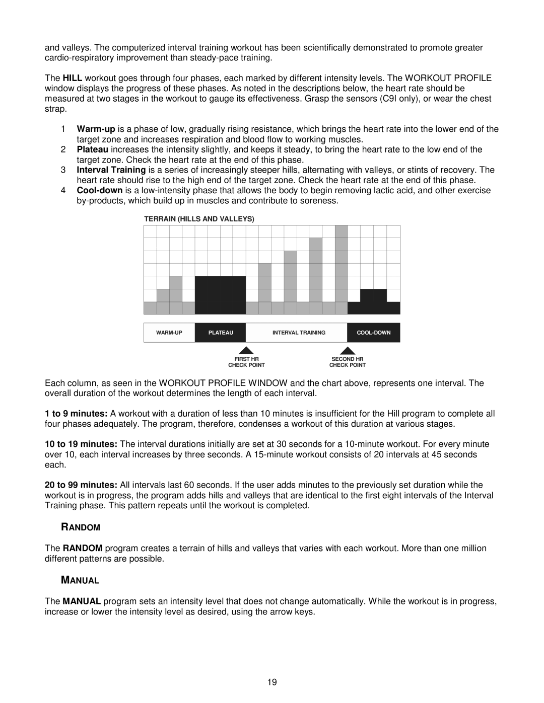 Life Fitness Exercise Bike manual Random, Manual 