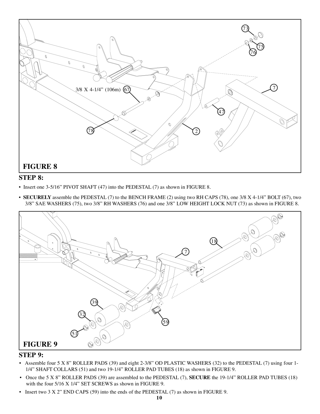 Life Fitness Fit-1 manual X 4-1/4 106m 