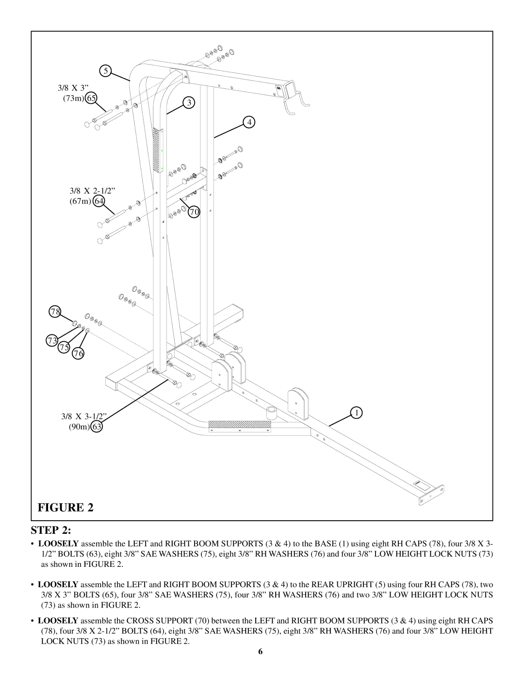 Life Fitness Fit-1 manual 73m X 2-1/2 67m X 3-1/2 90m 