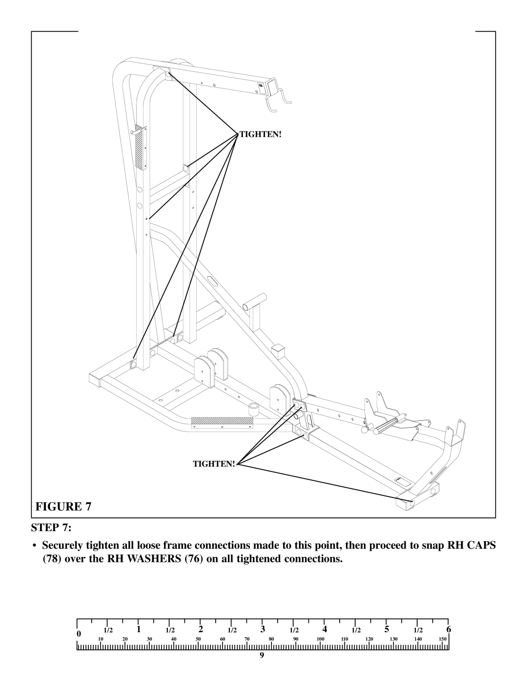 Life Fitness Fit-1 manual Tighten 