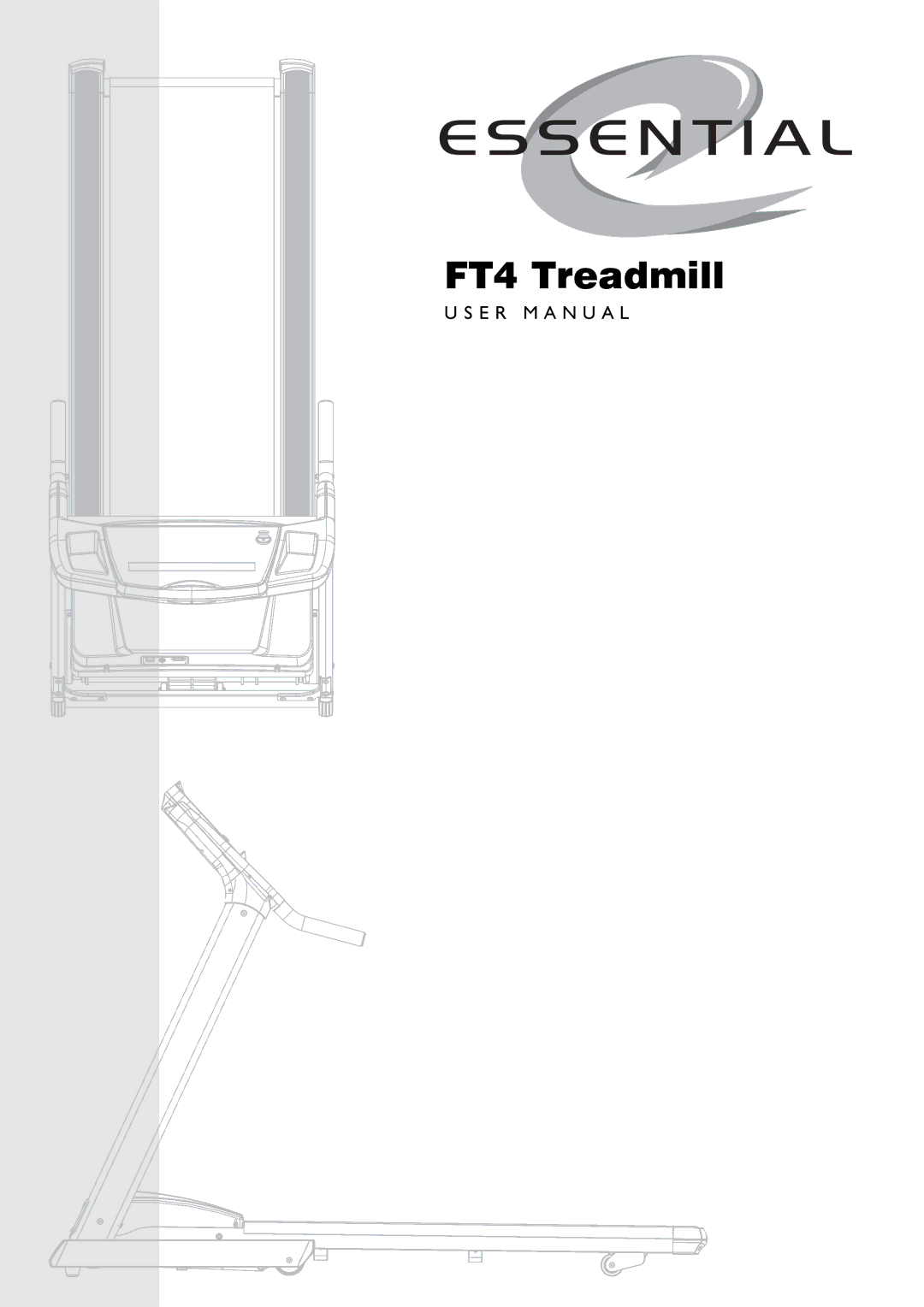 Life Fitness user manual FT4 Treadmill 