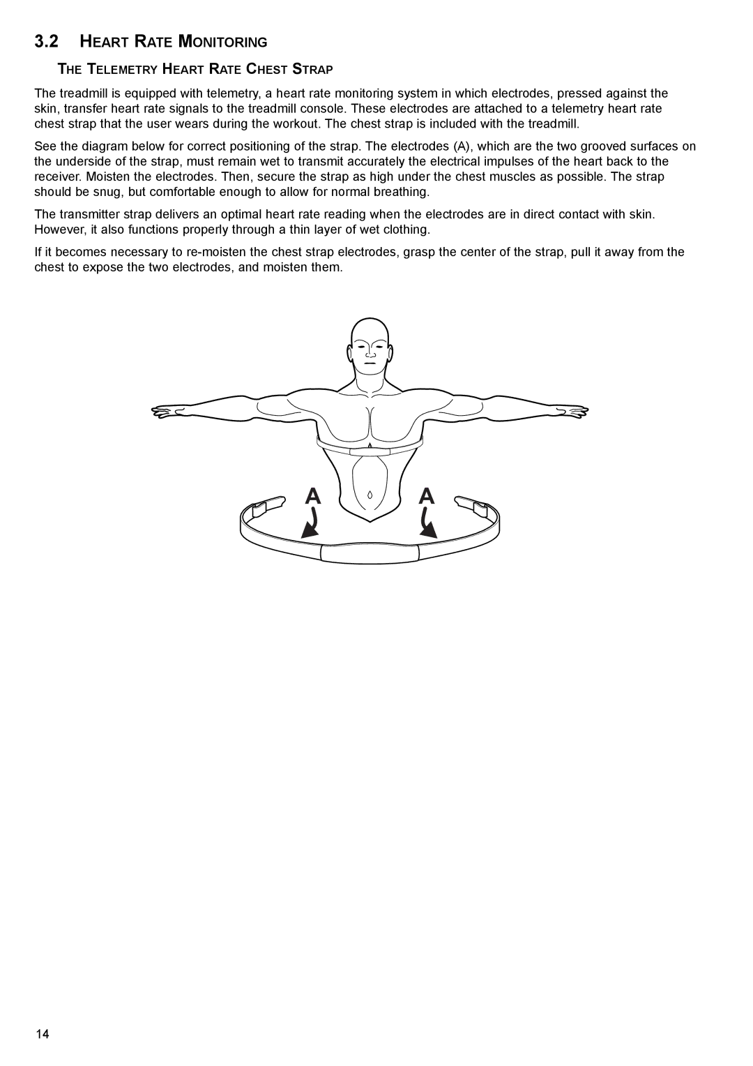 Life Fitness FT6 user manual Heart Rate Monitoring 