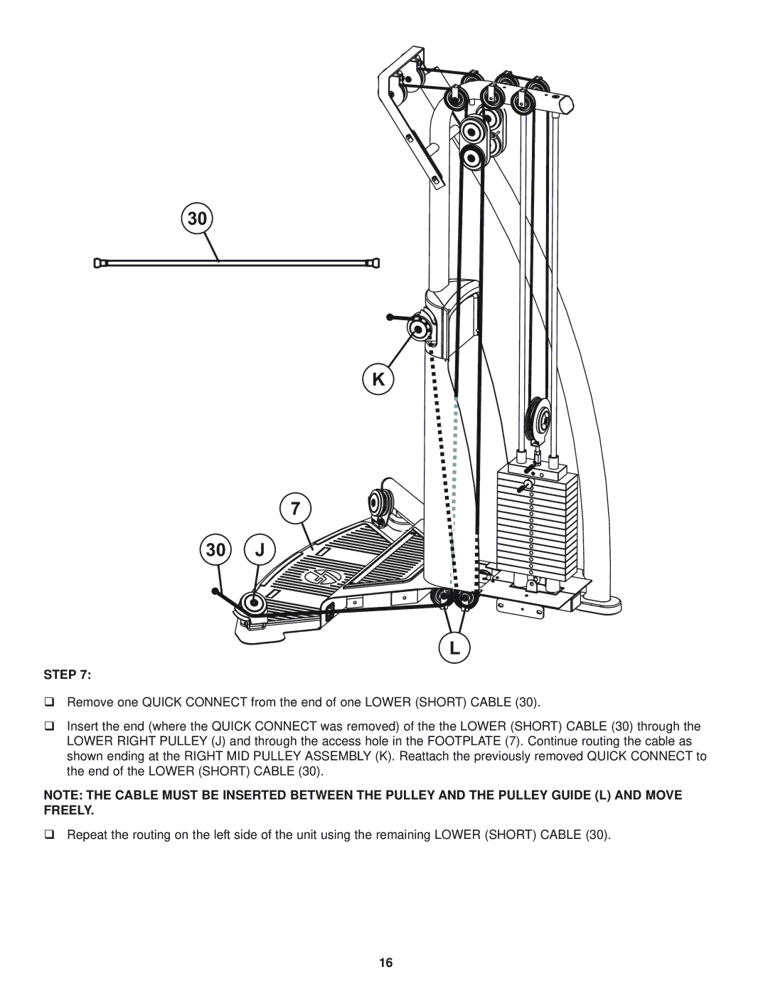 Life Fitness 8289201 REV. B, G5-001, 39721 manual 30 J 