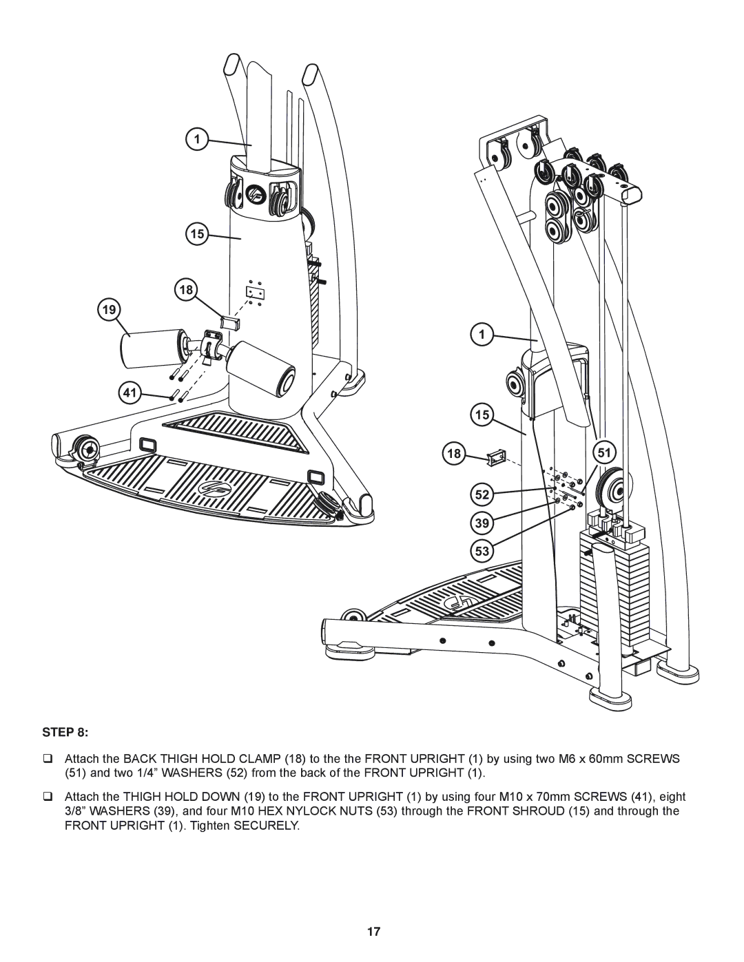 Life Fitness G5-001 manual 1851 