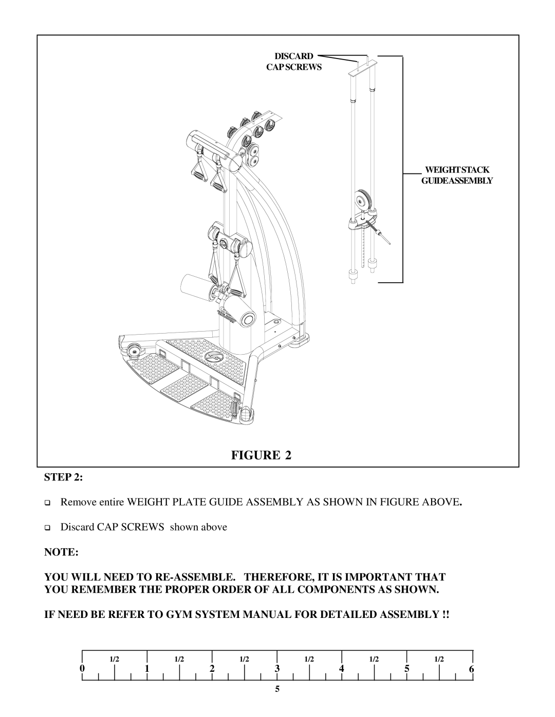 Life Fitness G5/FIT 1.0 CM manual Discard 