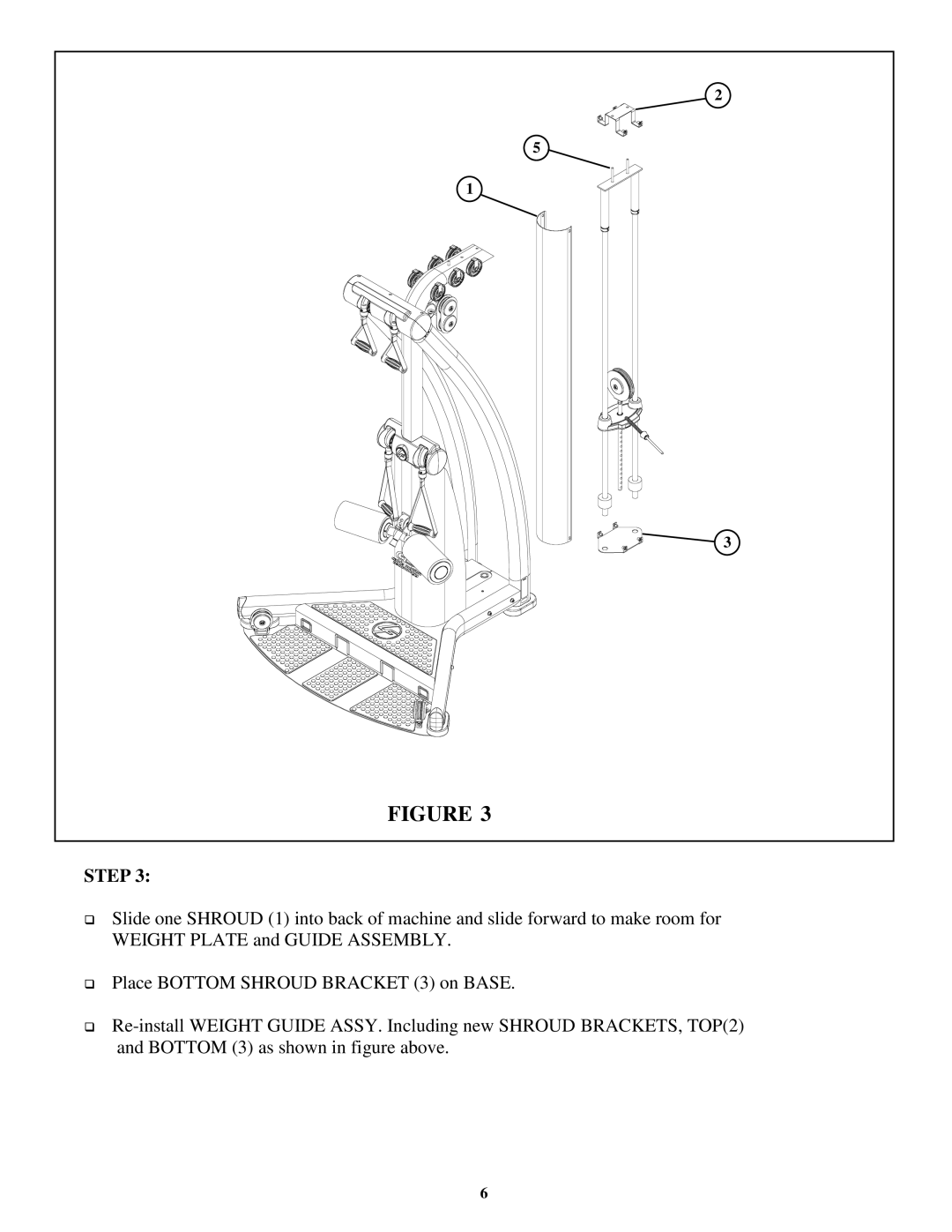 Life Fitness G5/FIT 1.0 CM manual Step 