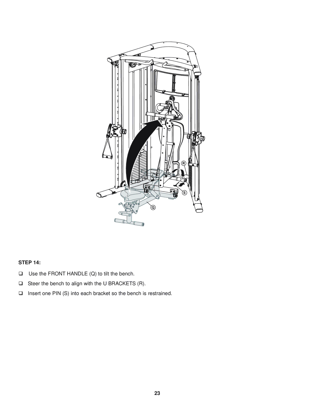 Life Fitness 39735, G7-002, 8352100 REV. B, CLASS H manual Step 