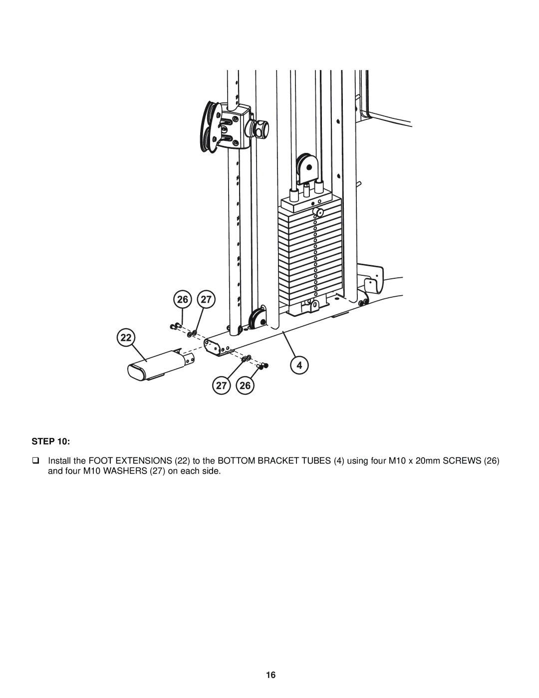 Life Fitness g7 manual Step 