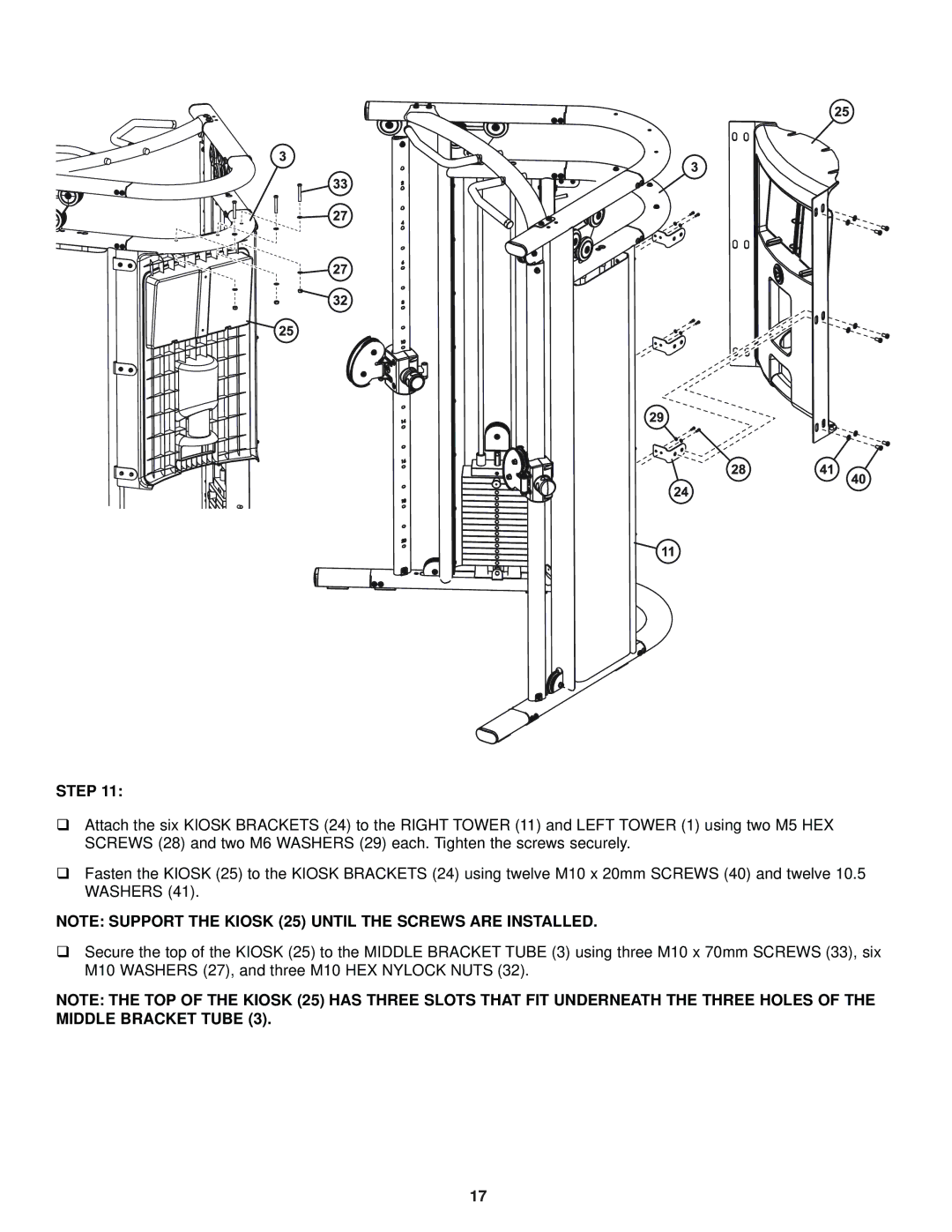 Life Fitness g7 manual Step 