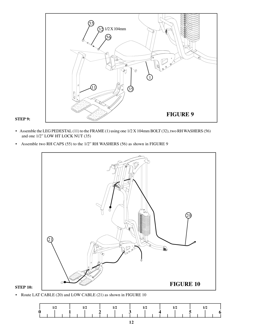 Life Fitness GS1 manual 32 1/2 X 104mm 