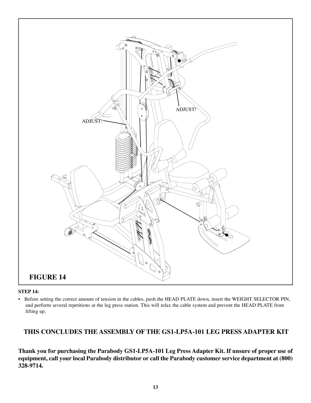 Life Fitness GS2 manual Adjust 