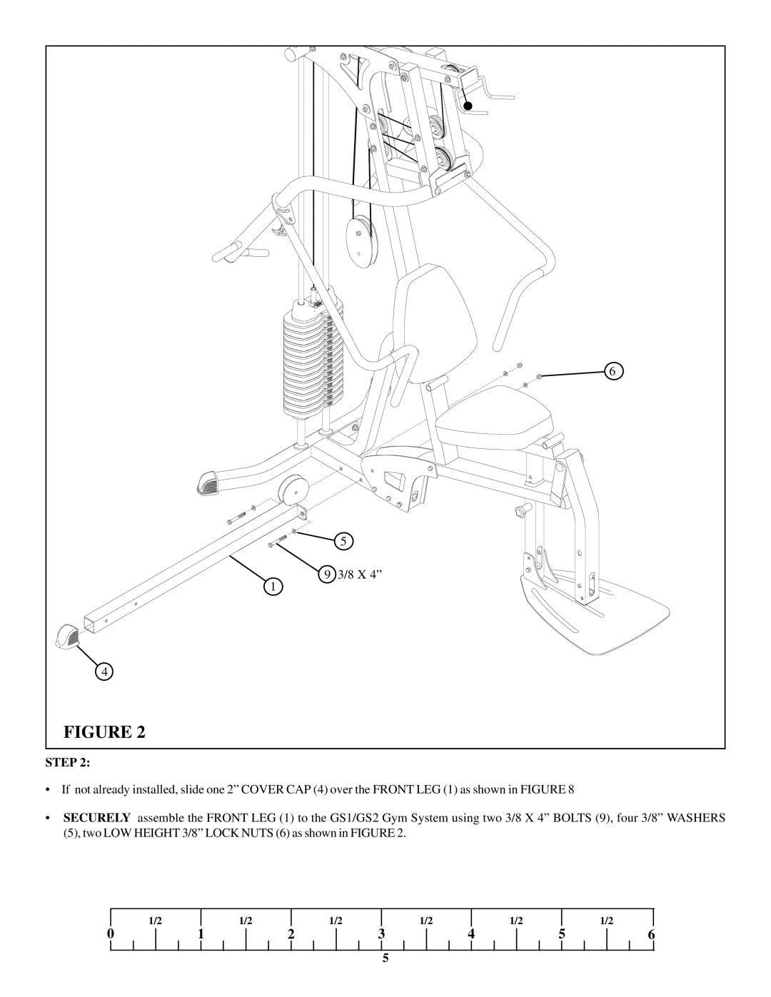 Life Fitness GS2 manual Step 