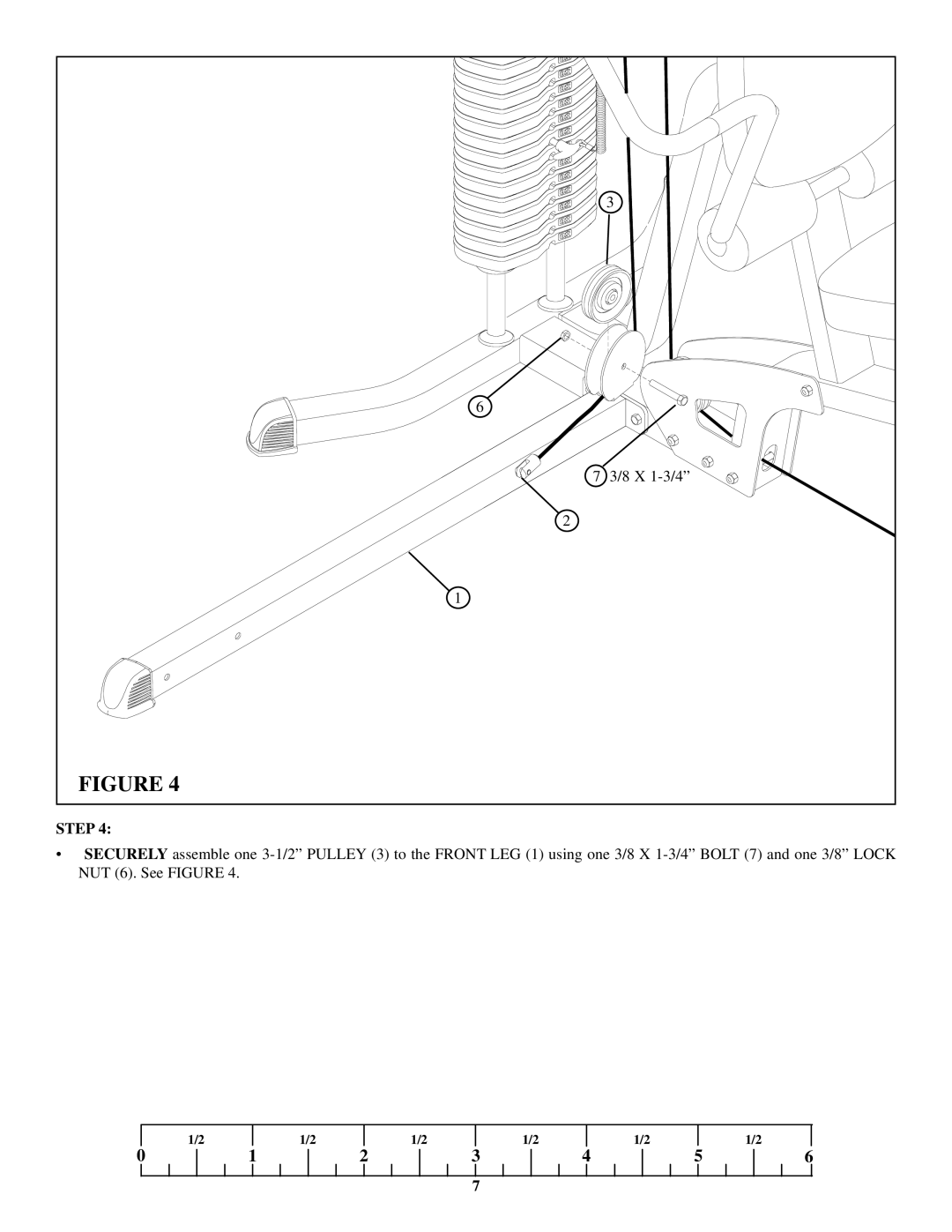 Life Fitness GS2 manual X 1-3/4 