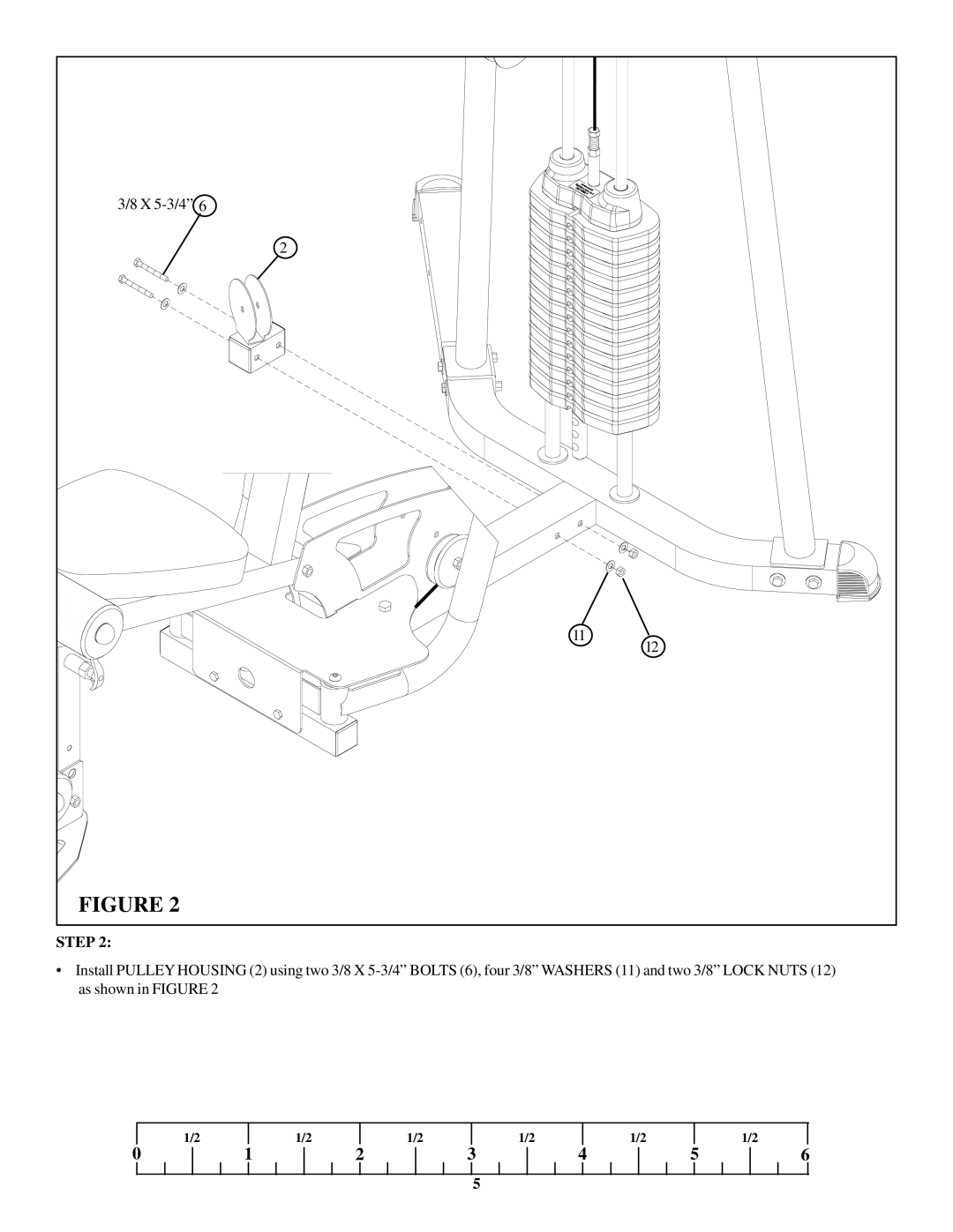 Life Fitness GS4 manual X 5-3/4 