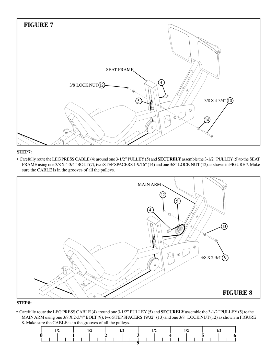 Life Fitness GS4 manual Main ARM 