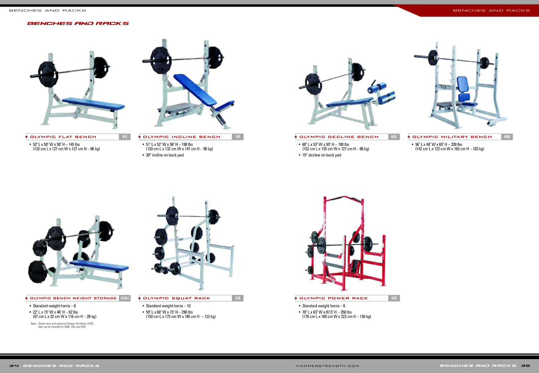 Life Fitness Gym Bench and Rack Systems manual Benches and Racks 