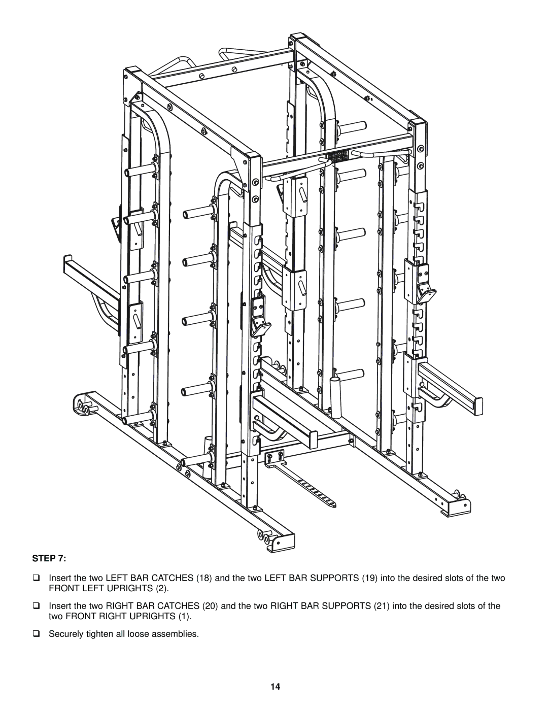 Life Fitness HDCR manual Step 