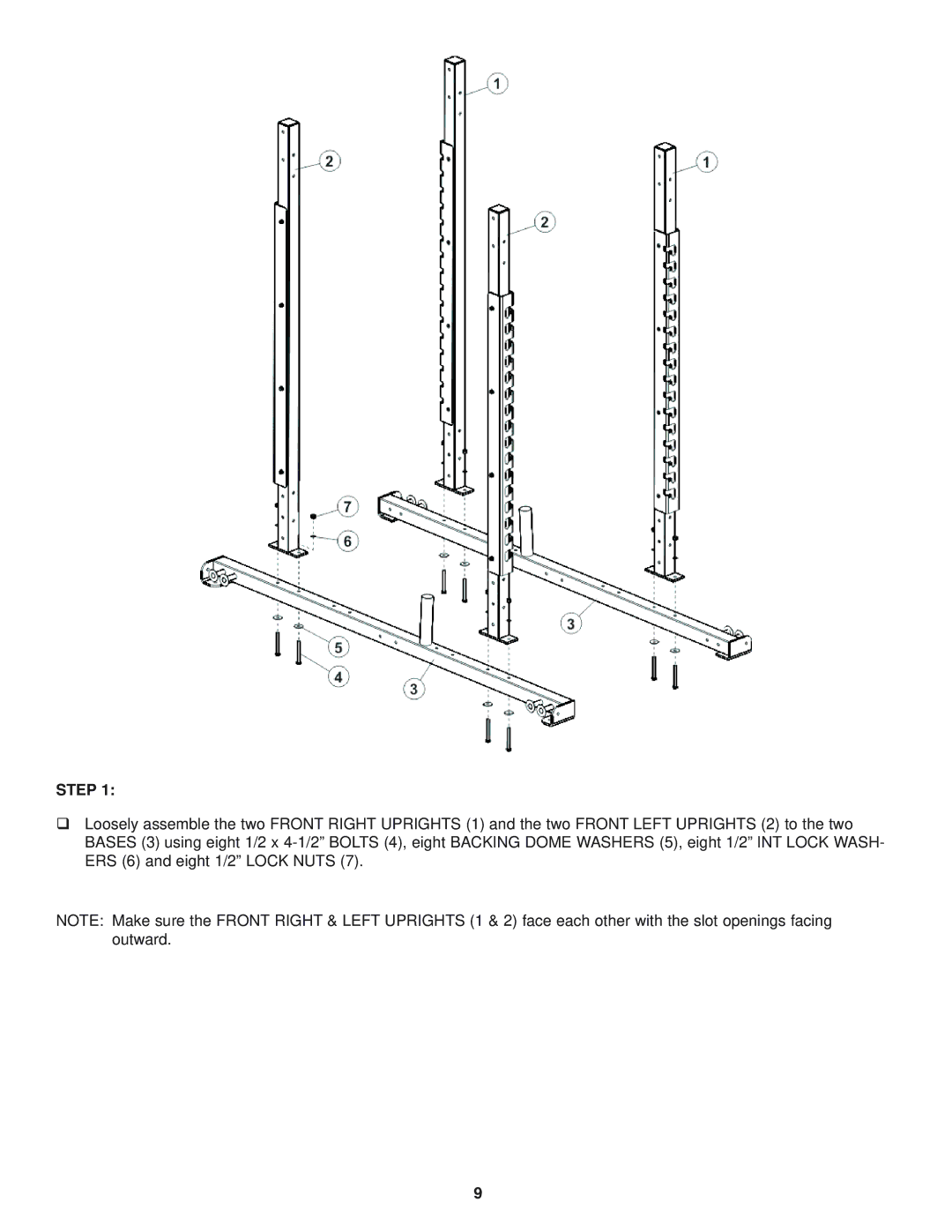 Life Fitness HDCR manual Step 