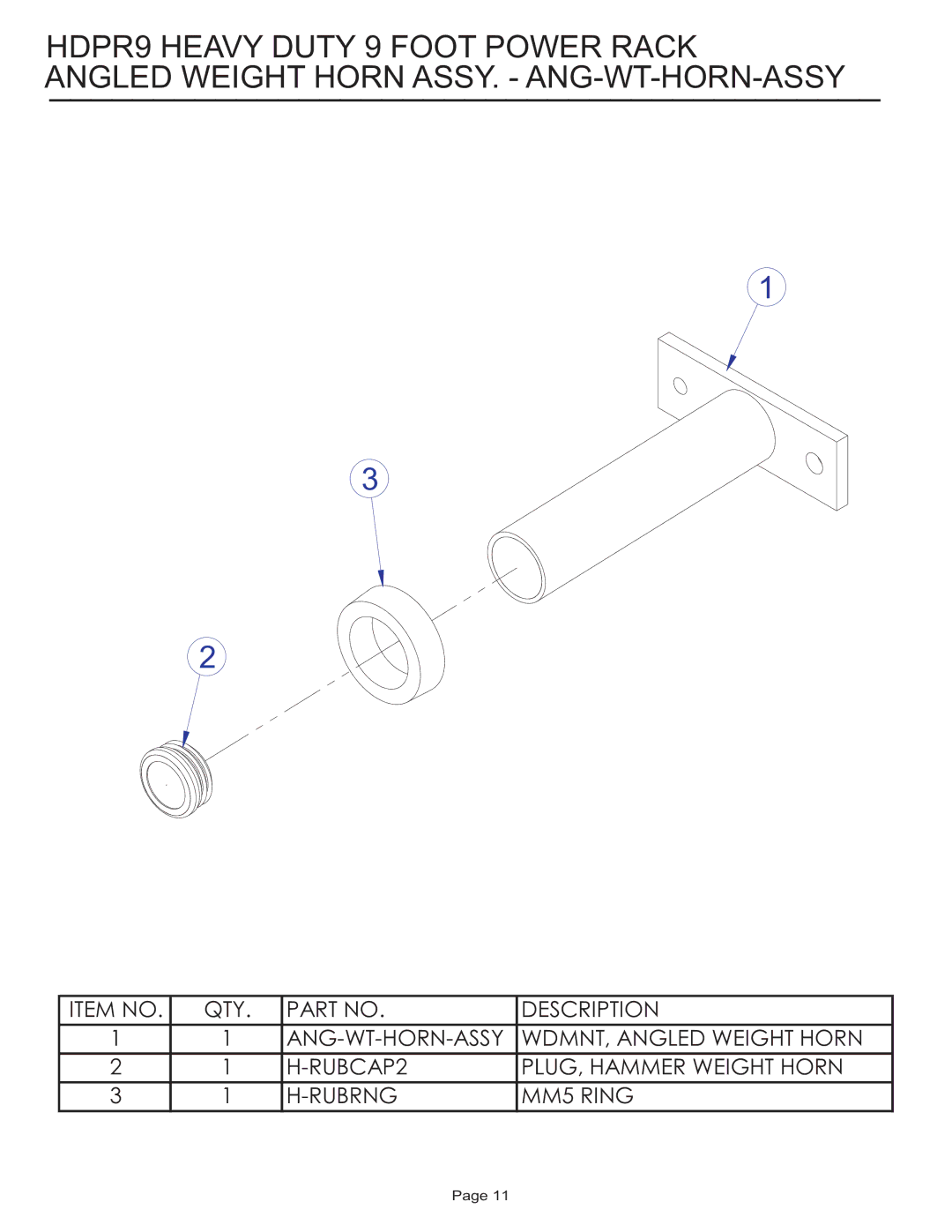 Life Fitness HDPR9 manual 