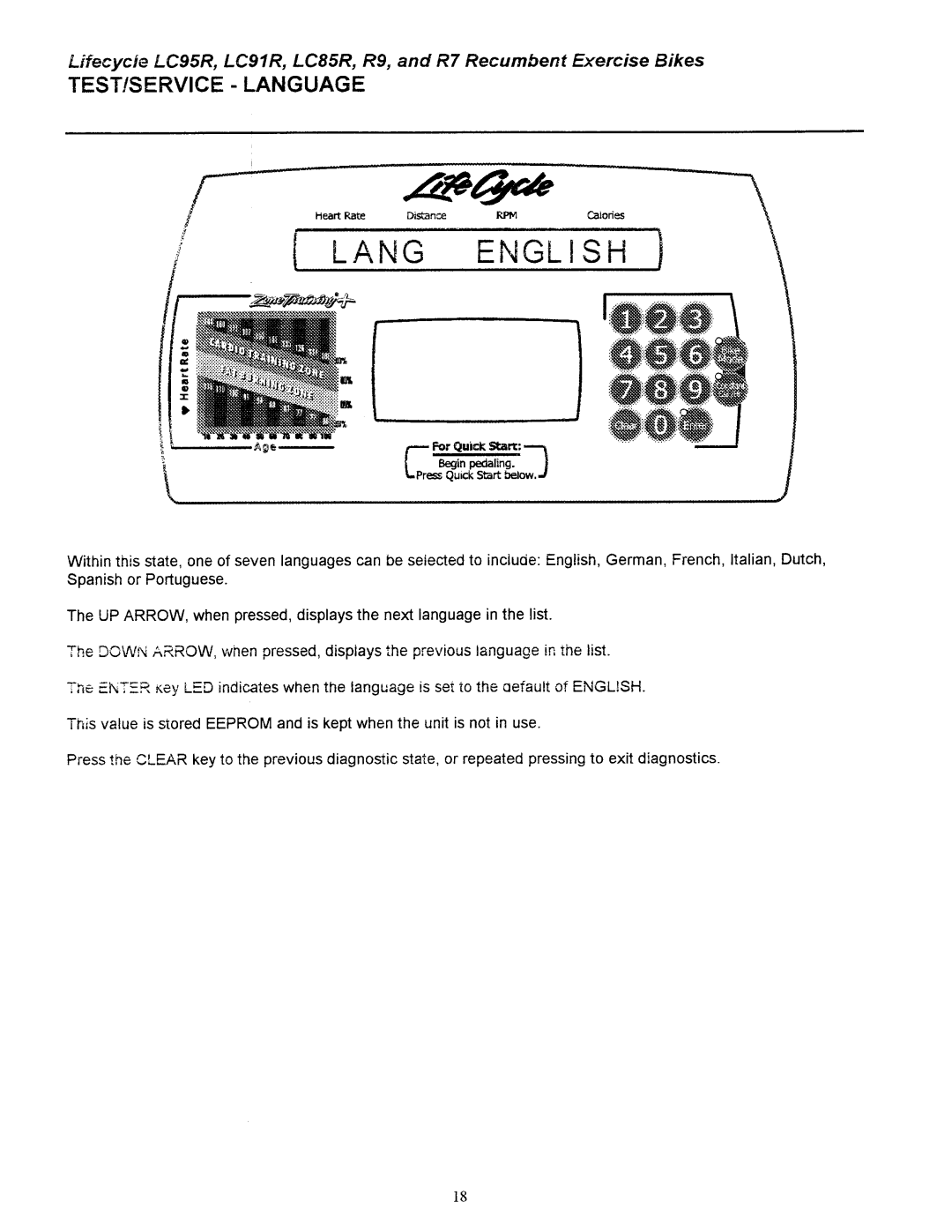 Life Fitness LC8500R, LC9100R manual 