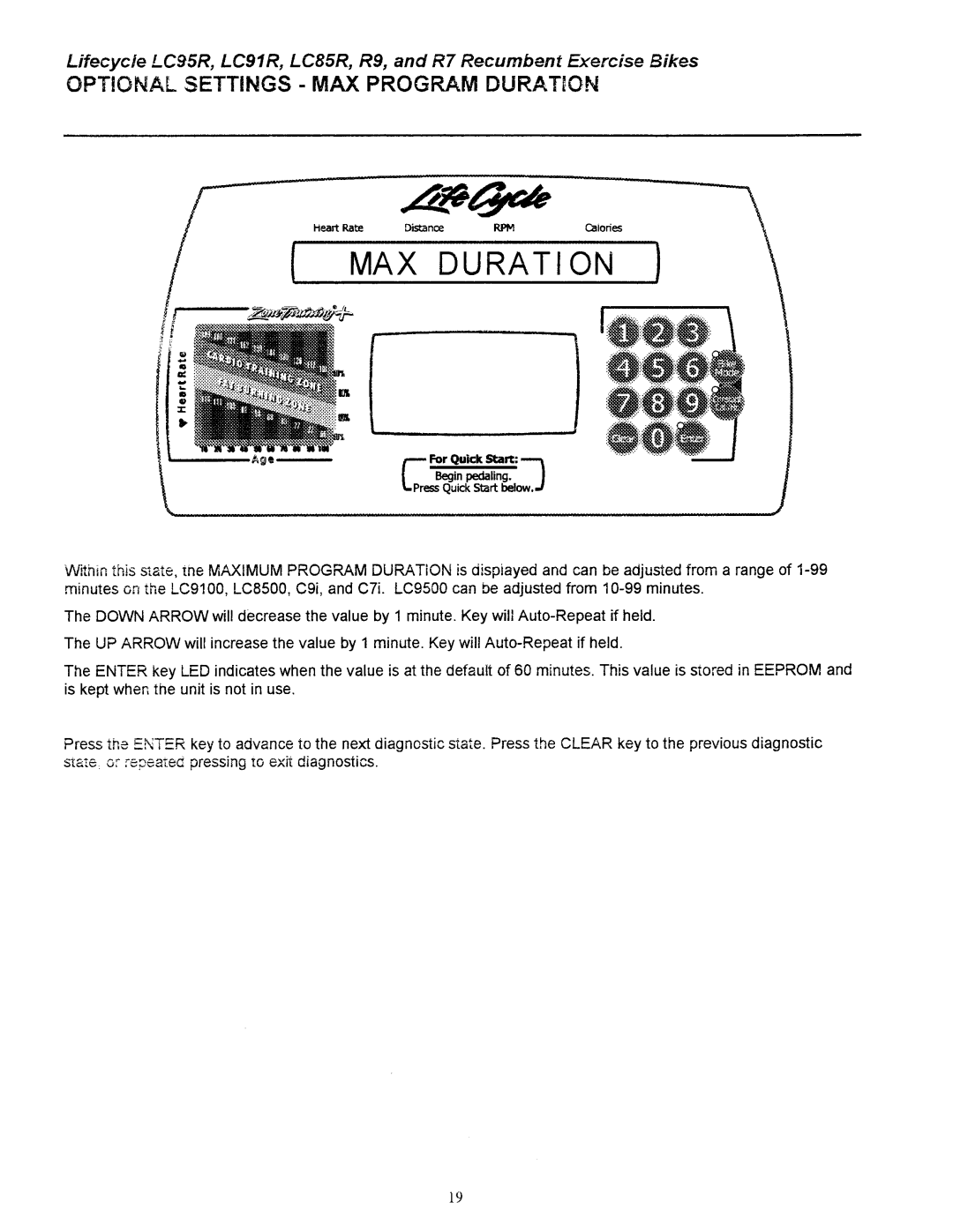 Life Fitness LC9100R, LC8500R manual 