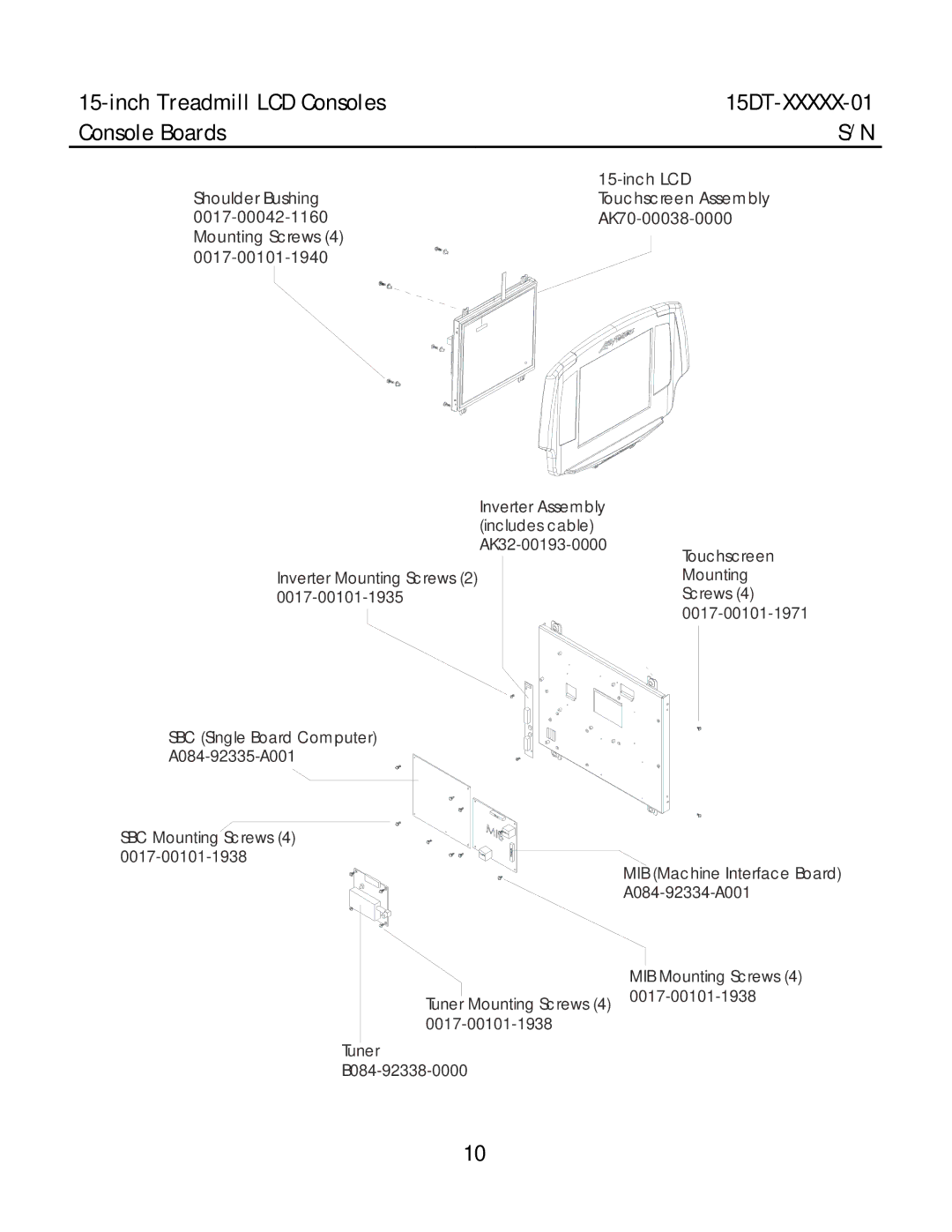 Life Fitness LCD Cardio Consoles manual 15DT-XXXXX-01 